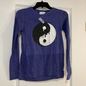 NWT Hannah Sky long sleeve shirt girls medium